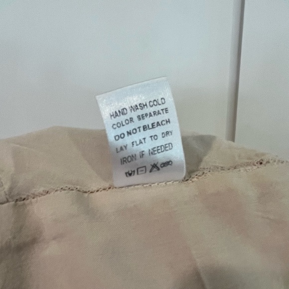 COPY - 4 for $20 🦋 Gilli Women’s Large Striped Linen Crop Top Tank - Picture 6 of 8